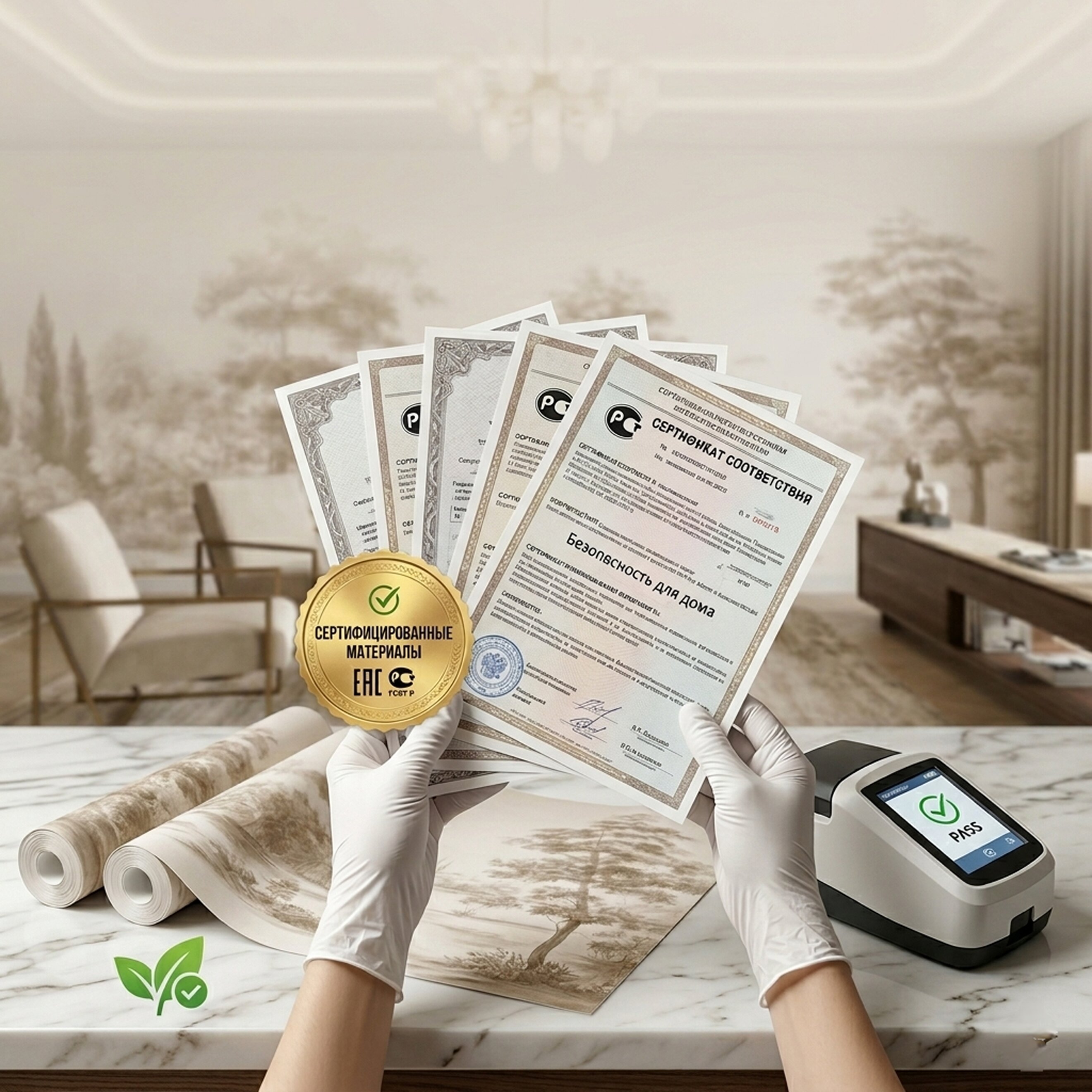 Сертифицированные материалы
